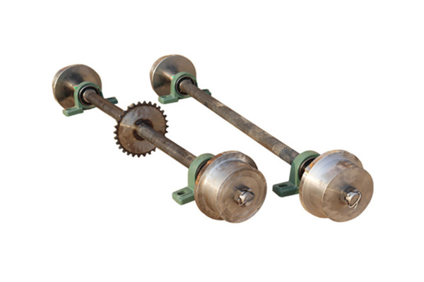 Rail Wheel Axle Assembly