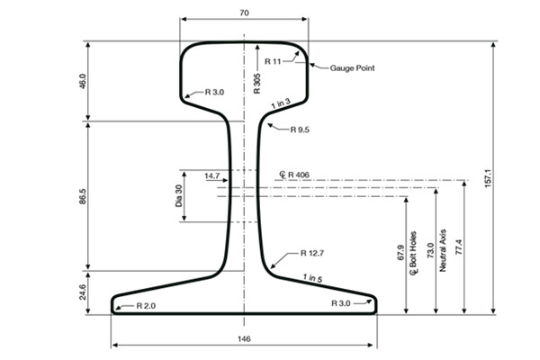 47KG Rail Profile and Manufacturer-Blog & Article-Maanshan Kingrail ...