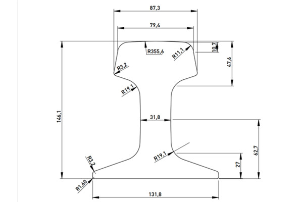 Cr135 Rail Specification and Manufacturer